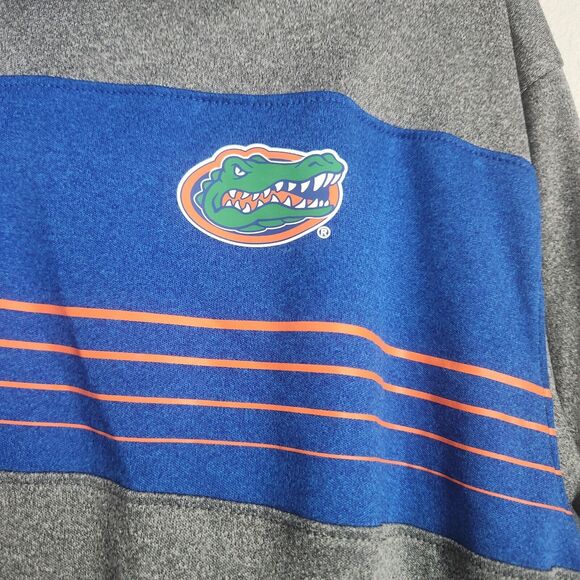 Florida Gators Polo Shirt Mens XL Short Sleeve College Classics Orange Blue Logo - Picture 3 of 4